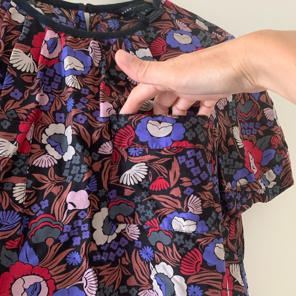 MARC by MARC JACOBS Floral Print Top - Picture 4 of 7